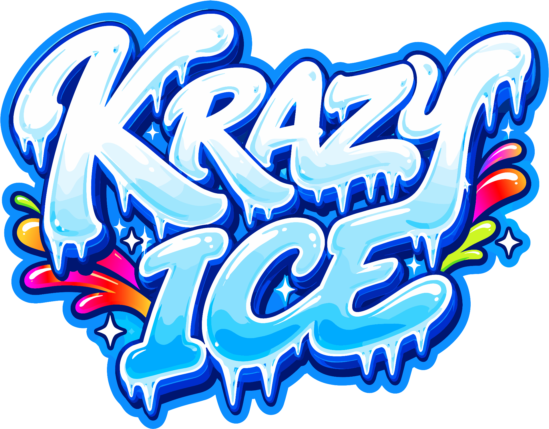 Krazy Ice LLC logo — Water Ice catering in Maryland